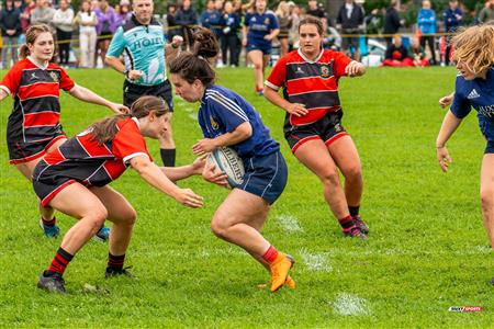 Rugby Québec Finales SL Rés F Séniors 2023 SAB QC- SABRF II 10 vs 24 BRFC II