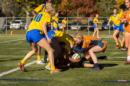 RSEQ 2023 - FINAL Coll. RUGBY Fem. - J.Abbott (30) vs (0) André Laurendeau (1ST HALF)