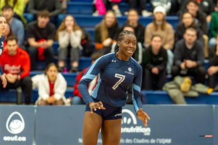 RSEQ - 2023 Volley F - UQAM (3) vs (1) McGill - Game