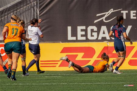 World Rugby Pacific Four Series - Australia (58) vs (17) USA - Second Half