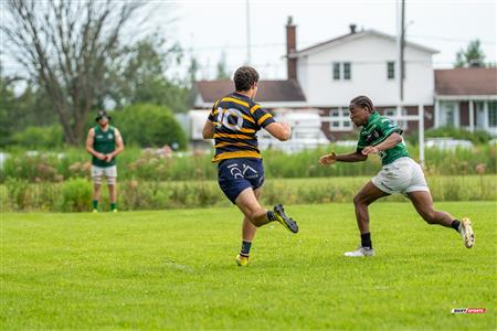 Rugby Québec - Montreal Irish (5) vs (43) TMR RFC - Semi Finales M1 - 1er mi-temps