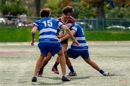 RSEQ 2023 RUGBY - Dynamiques de Brébeuf (12) VS (18) Blues of Dawson