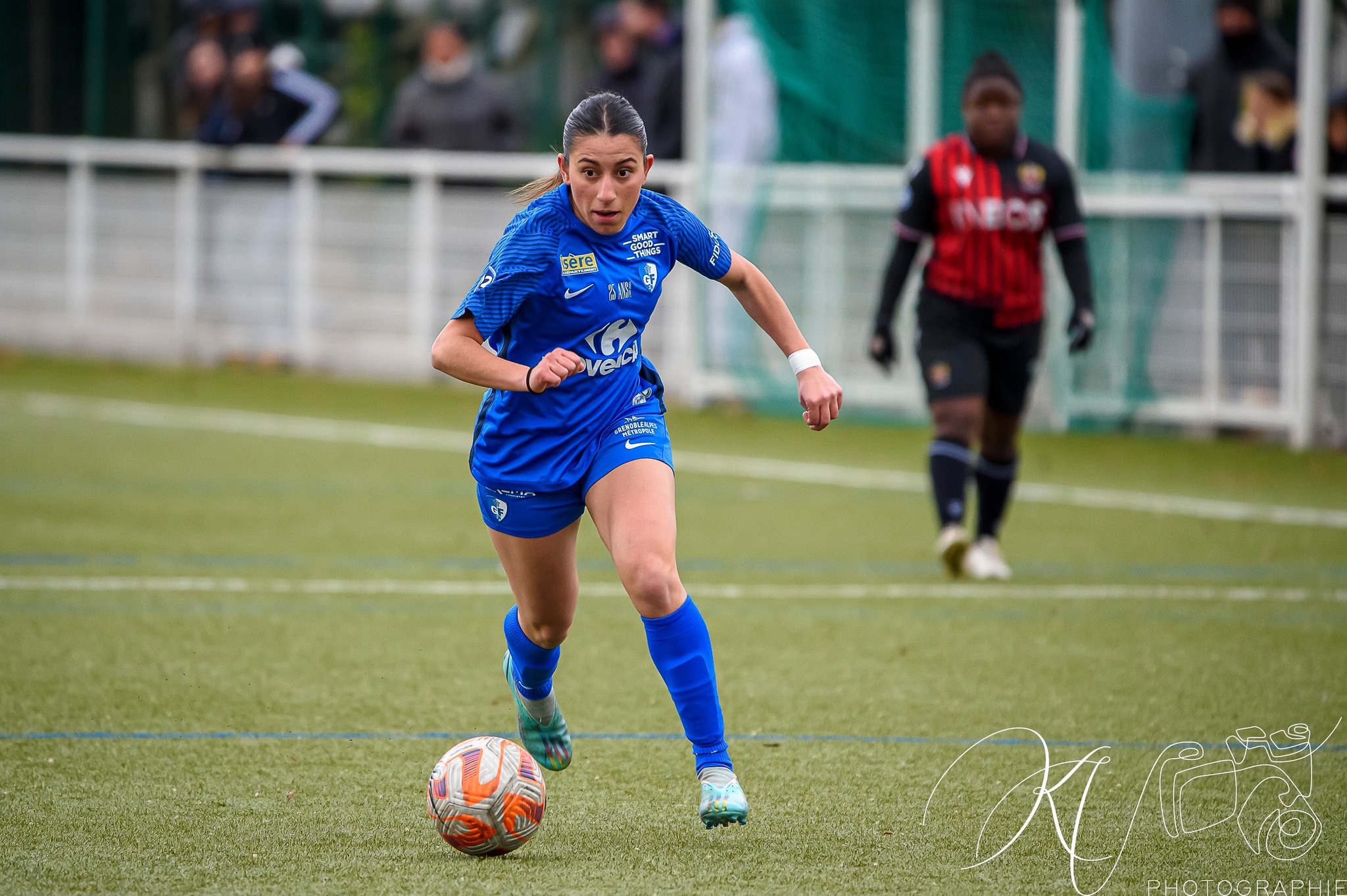  Grenoble Foot 38 - Olympique Gymnaste Club Nice - Soccer - Soccer Fem - GF38 vs OGC Nice (#GF38vOGC02) Photo by: Karine Valentin | Siuxy Sports 2023-02-26