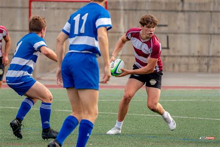 RSEQ 2023 RUGBY - Dynamiques de Brébeuf (12) VS (18) Blues of Dawson