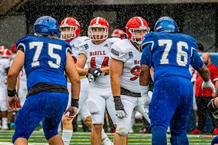 RSEQ Football Universitaire - Carabins-UdM (43) vs (11) Redbirds-McGill - 1ere mi-temps