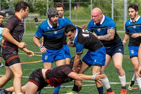 Rugby Québec - Parc Olympique (28) vs (10) Club de Rugby de Québec (M1) - 1ère mi-temps
