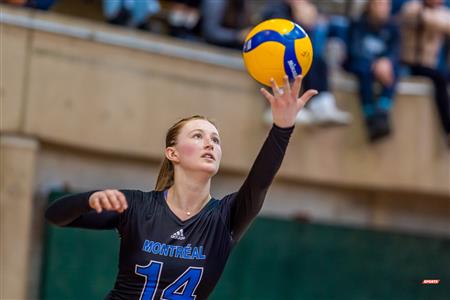 RSEQ - 2023 Volley F - Université de Montréal (3) vs (1) Université Laval - Match