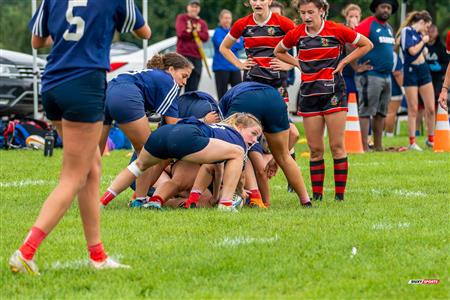 Rugby Québec Finales SL Rés F Séniors 2023 SAB QC- SABRF II 10 vs 24 BRFC II