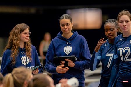 RSEQ - 2023 VOLLEY F - UQAM (3) VS (1) UNIVERSITÉ DE SHERBROOKE - 2 SET