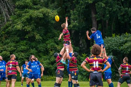 RUGBY QUÉBEC FINALES LPR3 M SÉNIORS 2023 SAB QC- XV MONTREAL 21 VS 7 MTRFC - Game