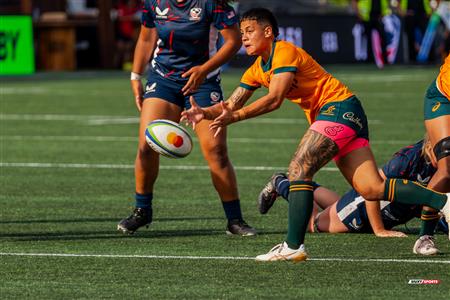 World Rugby Pacific Four Series - Australia (58) vs (17) USA - Second Half