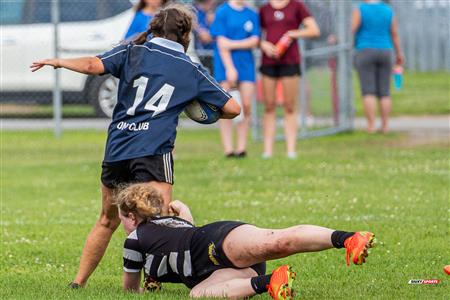 Rugby Québec - Tournoi des Régions - Chaudière-Appalaches (14) vs (0) Lac St-Louis - Finale U16F