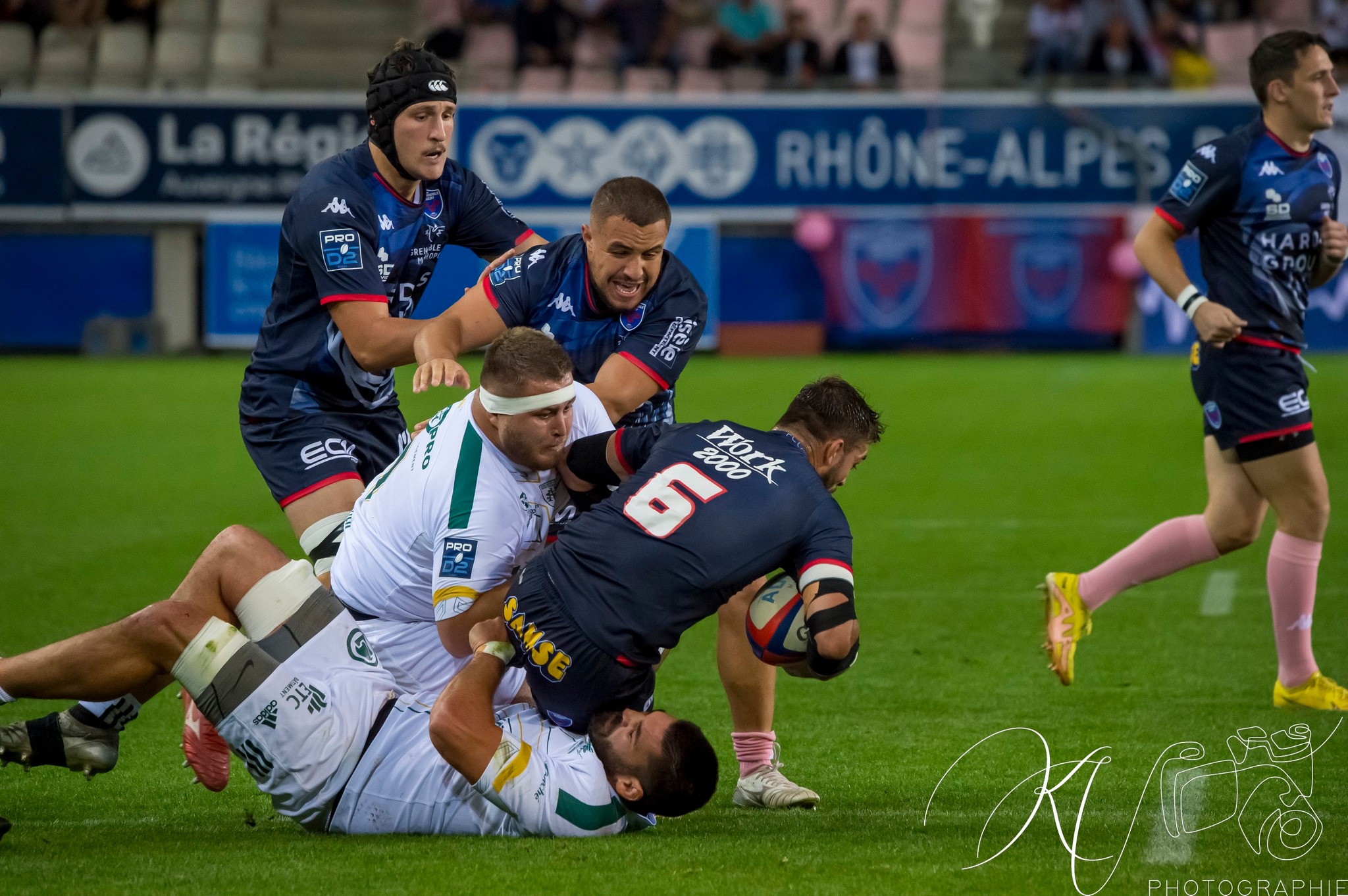  FC Grenoble Rugby - US Montauban - Rugby - Pro D2 - FC Grenoble (37) vs (16) US Montauban (#2023FCGUSM10) Photo by: Karine Valentin | Siuxy Sports 2023-10-19