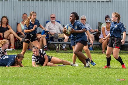 Rugby Québec - Tournoi des Régions - Chaudière-Appalaches (14) vs (0) Lac St-Louis - Finale U16F