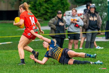 RUGBY QUÉBEC FINALES SL F SÉNIORS 2023 SAB QC- CRQ I 41 VS 0 TMR I
