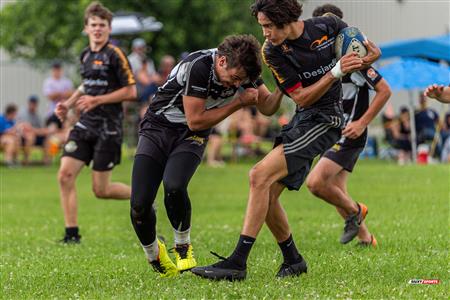 Rugby Québec - Tournoi des Régions - Montréal-Bourassa (17) vs (14) Chaudière-Appalaches - Finale U1