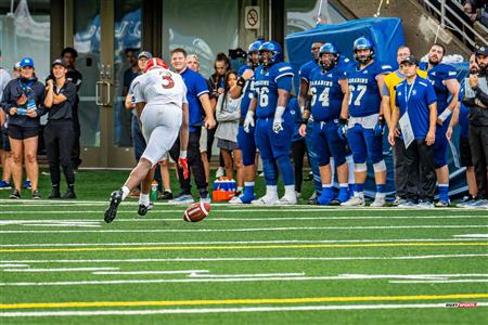 RSEQ Football Universitaire - Carabins-UdM (43) vs (11) Redbirds-McGill - 1ere mi-temps