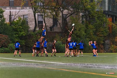 RSEQ 2023 RUGBY F - U.de Montréal (3) VS (27) Concordia U.