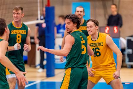 RSEQ - 2023 Volley M - Université de Montréal (1) vs (3) Université de Sherbrooke