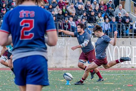 RSEQ 2023 - Final Univ. Rugby Masc. - ETS (17) vs (18) Ottawa U. (2nd half)