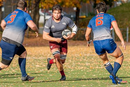 RSEQ 2023 - Final Univ. Rugby Masc. - ETS (17) vs (18) Ottawa U. (Reel B)