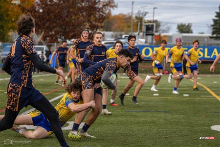 RSEQ 2023 - FINAL Coll. RUGBY MASC. - J.Abbott (22) vs (24) André Laurendeau (2nd HALF)