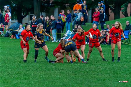 RUGBY QUÉBEC FINALES SL F SÉNIORS 2023 SAB QC- CRQ I 41 VS 0 TMR I