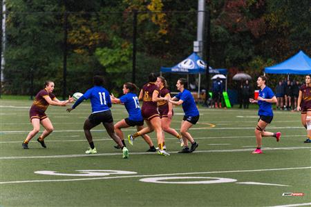 RSEQ 2023 RUGBY F - U.de Montréal (3) VS (27) Concordia U.