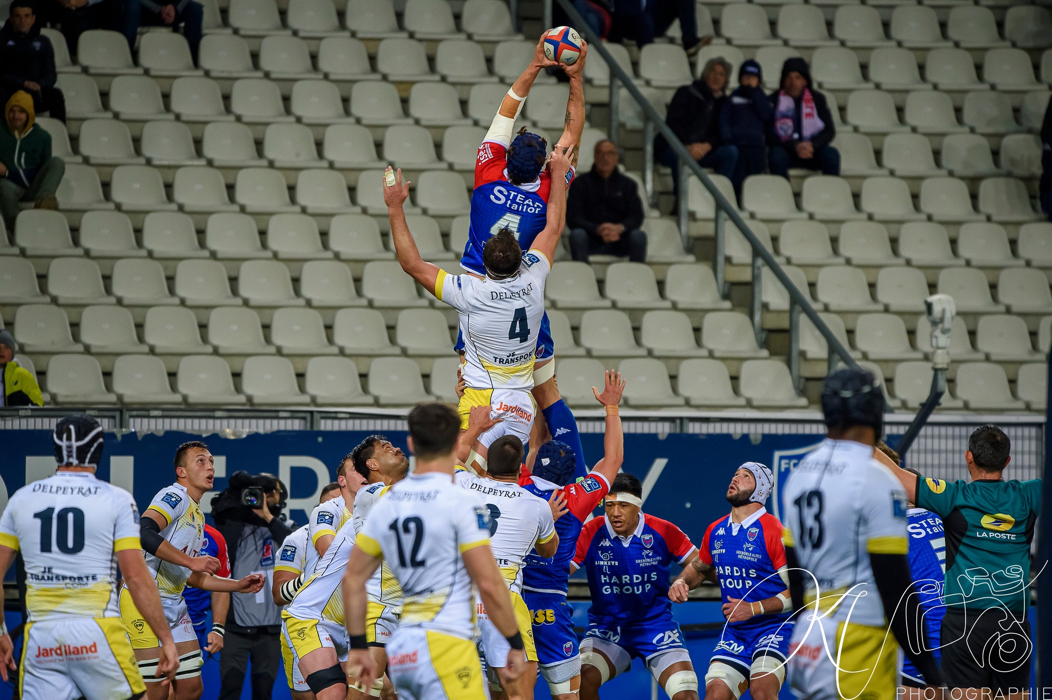  FC Grenoble Rugby - Stade Montois - Rugby - 2023 - FC Grenoble Rugby (33) vs (21) Stade Montois (#2023FCGvSM04) Photo by: Karine Valentin | Siuxy Sports 2023-04-07