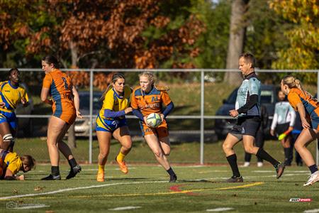 RSEQ 2023 - FINAL Coll. RUGBY Fem. - J.Abbott (30) vs (0) André Laurendeau (1ST HALF)