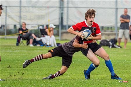 Rugby Québec - Tournoi des Régions - Lac St-Louis (12) vs (17) Estrie - Finale U18M