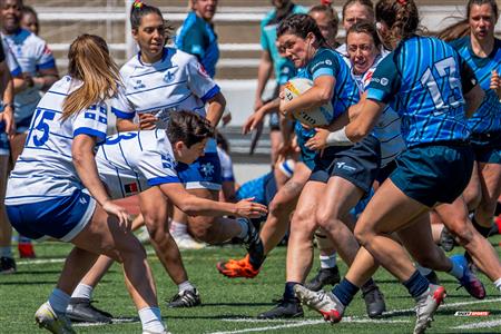 Kayley Walsh - Rugby - Éq.Fém.Sr.XV - Compétition Interprovinciale - Quebec Ouest (14) vs (16) Ontario Ouest - Équipe féminine - Rugby Québec - Ontario Blues (w)