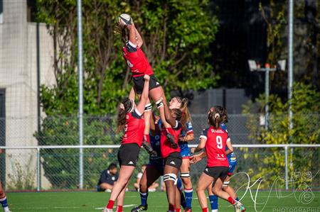 Elite 2023 - Amazones FC Grenoble (34) vs (12) Stade Rennais Rugby