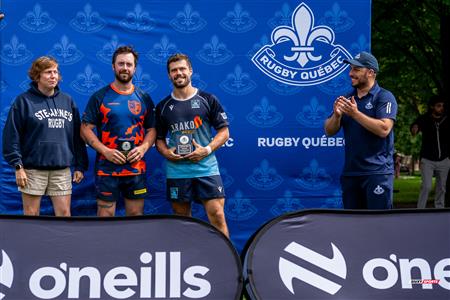 Rugby Québec Finales LPR2M Séniors 2023 SAB QC- Brome Lake 40 vs 10 Locks
