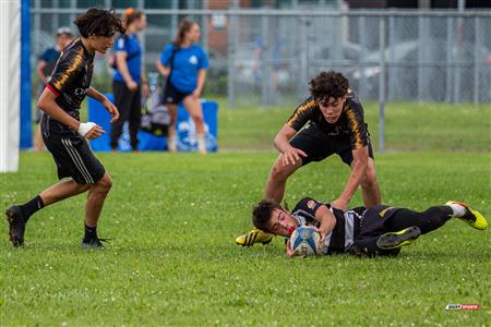 Rugby Québec - Tournoi des Régions - Montréal-Bourassa (17) vs (14) Chaudière-Appalaches - Finale U1