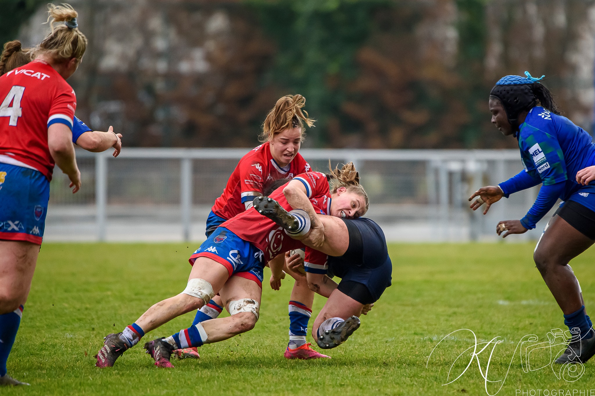 Alexandra CHAMBON -  FC Grenoble Rugby - Lille Métropole Rugby Club Villeneuvois - Rugby - FCG Amazones (18) VS (16) LMRCV (#2023FCGvsLMRCV01) Photo by: Karine Valentin | Siuxy Sports 2023-01-08