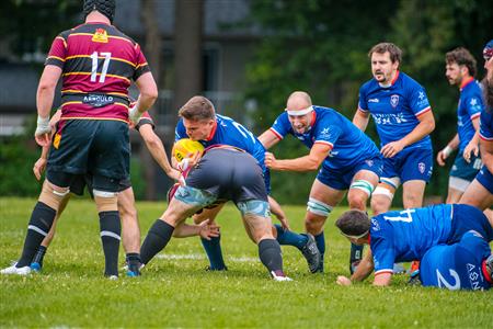 RUGBY QUÉBEC FINALES LPR3 M SÉNIORS 2023 SAB QC- XV MONTREAL 21 VS 7 MTRFC - Game