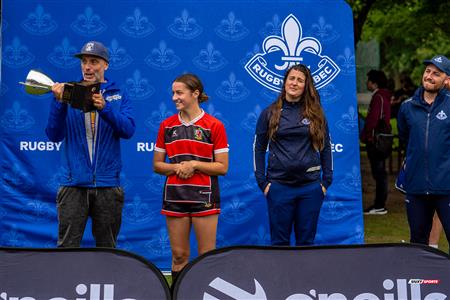 Rugby Québec Finales SL Rés F Séniors 2023 SAB QC- SABRF II 10 vs 24 BRFC II