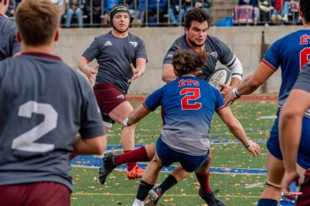 RSEQ 2023 - Final Univ. Rugby Masc. - ETS (17) vs (18) Ottawa U. (1st half)