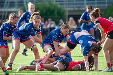Elite 2023 - Amazones FC Grenoble (34) vs (12) Stade Rennais Rugby