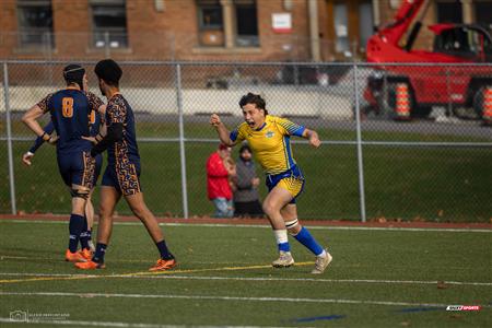 RSEQ 2023 - FINAL Coll. RUGBY MASC. - J.Abbott (22) vs (24) André Laurendeau (1ST HALF)