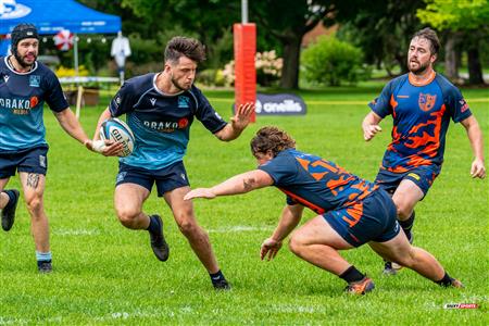 Rugby Québec Finales LPR2M Séniors 2023 SAB QC- Brome Lake 40 vs 10 Locks