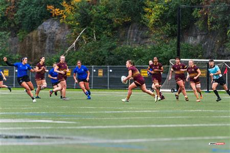 RSEQ 2023 RUGBY F - U.de Montréal (3) VS (27) Concordia U.