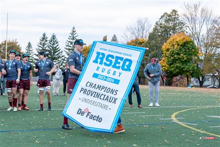 RSEQ 2023 - Final Univ. Rugby Masc. - ETS vs Ottawa U. (Après Match OTTAWA)