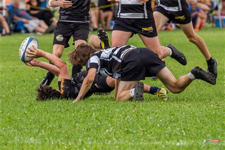 Rugby Québec - Tournoi des Régions - Montréal-Bourassa (17) vs (14) Chaudière-Appalaches - Finale U1