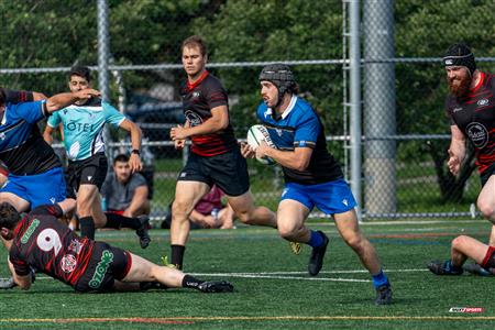 Rugby Québec - Parc Olympique (28) vs (10) Club de Rugby de Québec (M1) - 1ère mi-temps