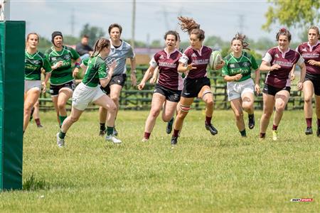 RUGBY QC 2023 (W) - Montreal Irish RFC (17) VS (67) Abénakis de Sherbrooke