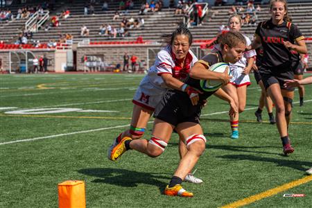 RSEQ 2023 RUGBY F/W - MCGILL MARTLETS (0) vs (84) Rouge et Or Laval University