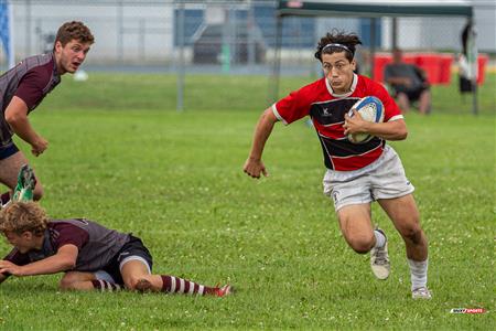 Rugby Québec - Tournoi des Régions - Lac St-Louis (12) vs (17) Estrie - Finale U18M