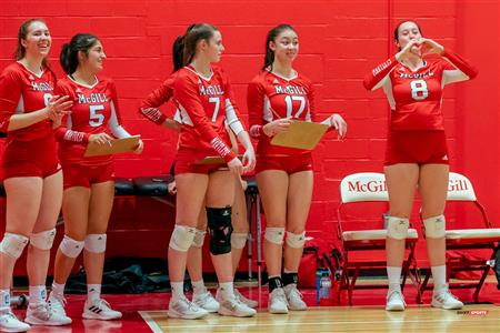 RSEQ - 2023 Volley F - McGill University (3) vs (0) UQAM